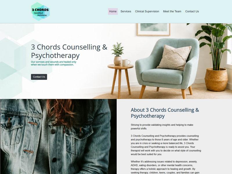 3 Chords Counselling & Psychotherapy