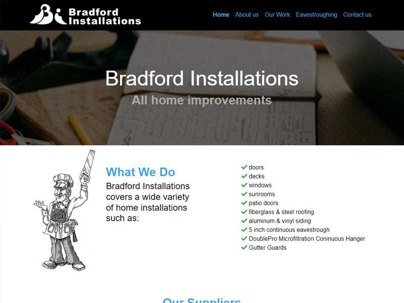 Bradford Installations