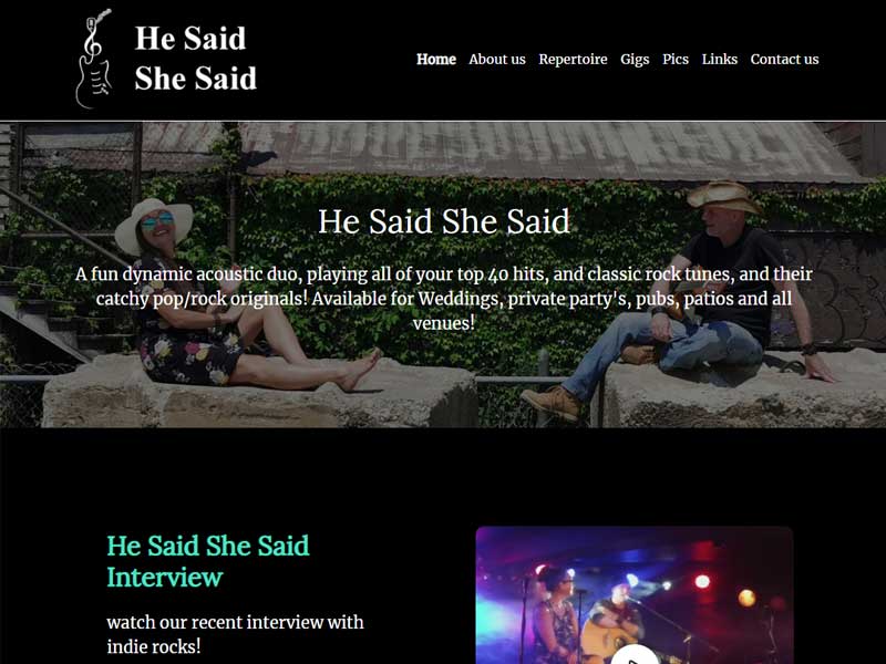 He Said She Said